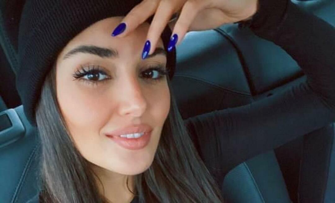 Hande Ercel se je ujela v trend TikTok! S svojim deljenjem je družbena omrežja razdelil na dvoje