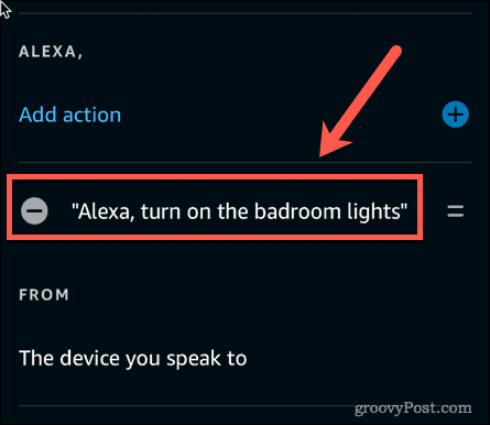 akcijski stavek Alexa