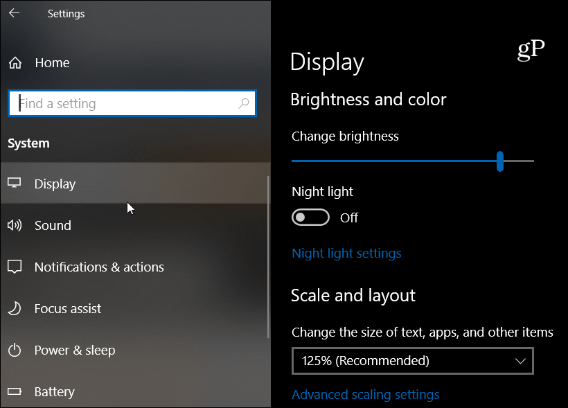 Windows 10 tekoče zaslon zaslona