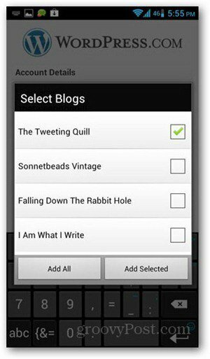 wordpress-za-android-select-blog
