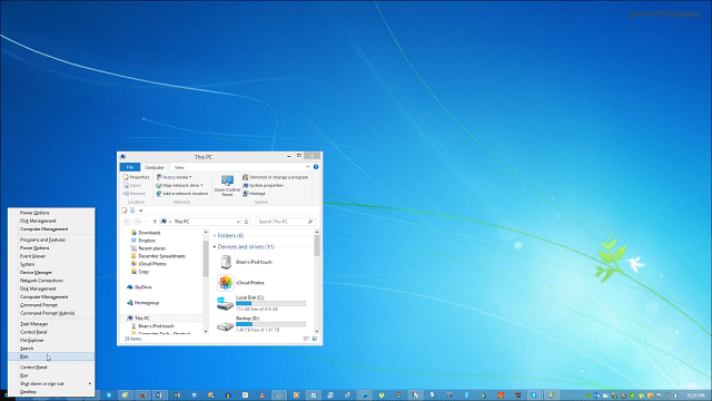 Ozadje namizja za Windows 8.1