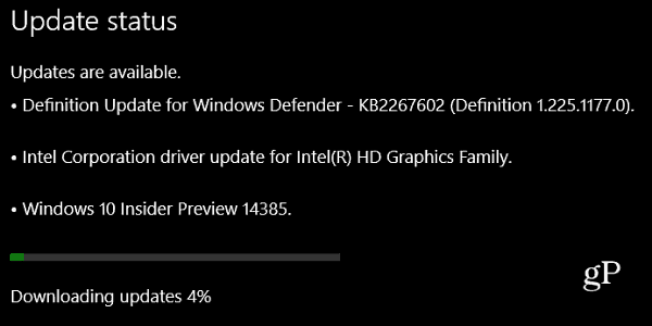 Windows 10 Preview Build 14385 Objavljeno za PC in Mobile