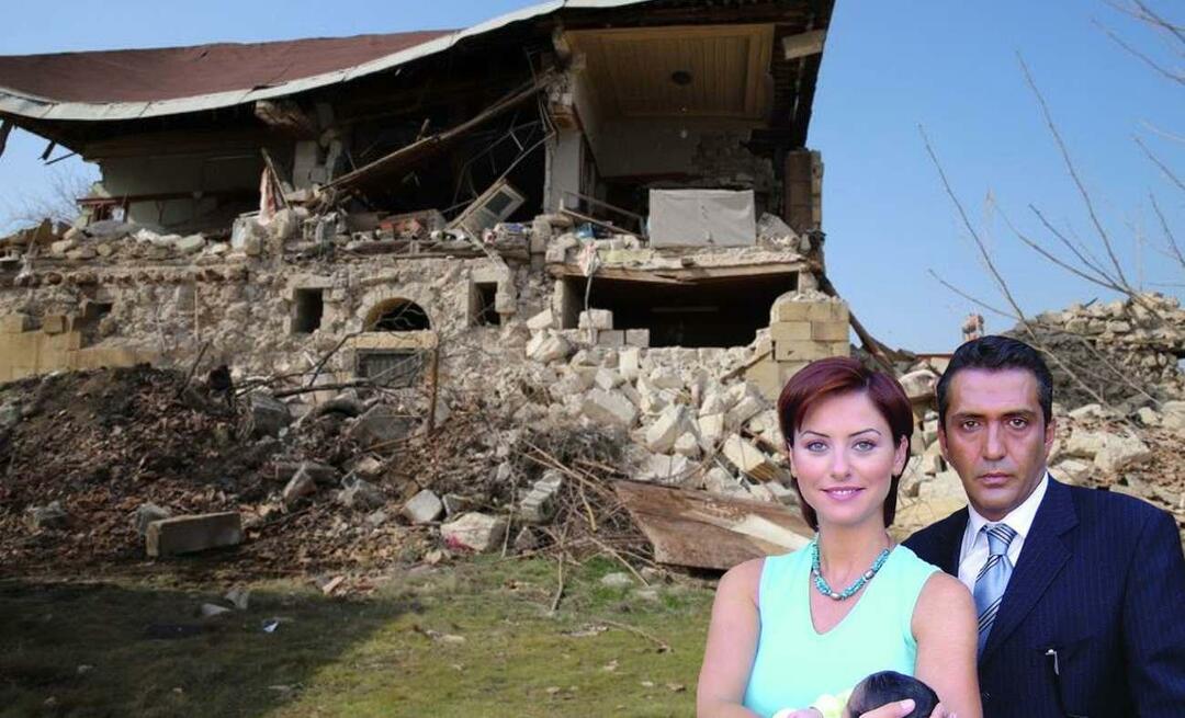 Serija 'Zerda' je bila posneta! Dvorec Hurşit Ağa je bil uničen v potresu