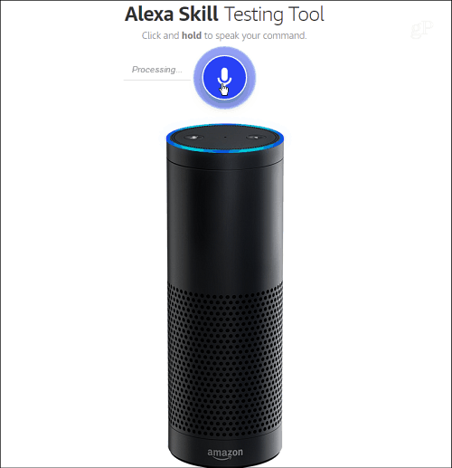 Alexa Skill Testing Tool