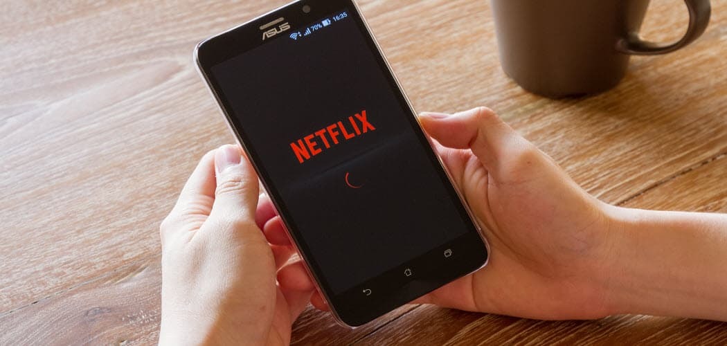 Omejite količino podatkov, ki jih Netflix uporablja pri gledanju s telefona