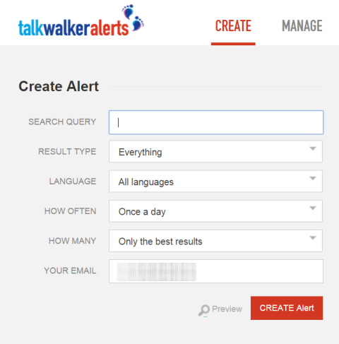 aplikacija talkwalker