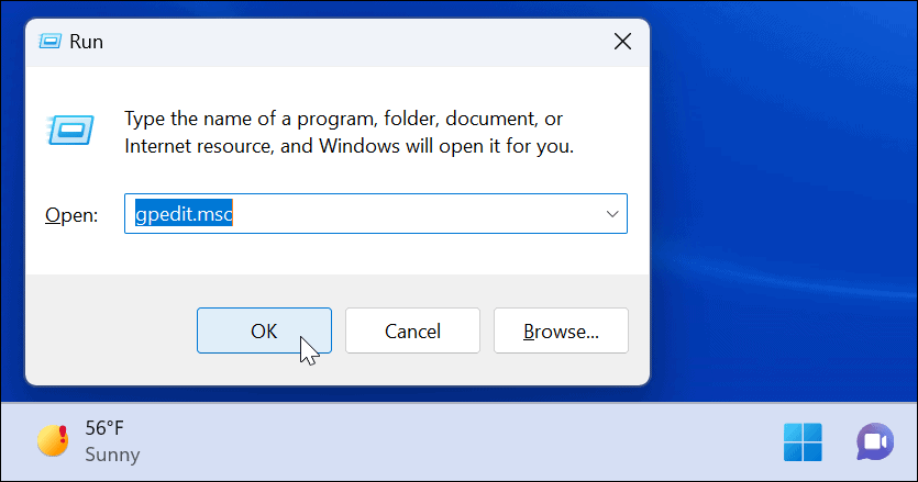 zaženite preprečite hitre spremembe nastavitev v sistemu Windows 11