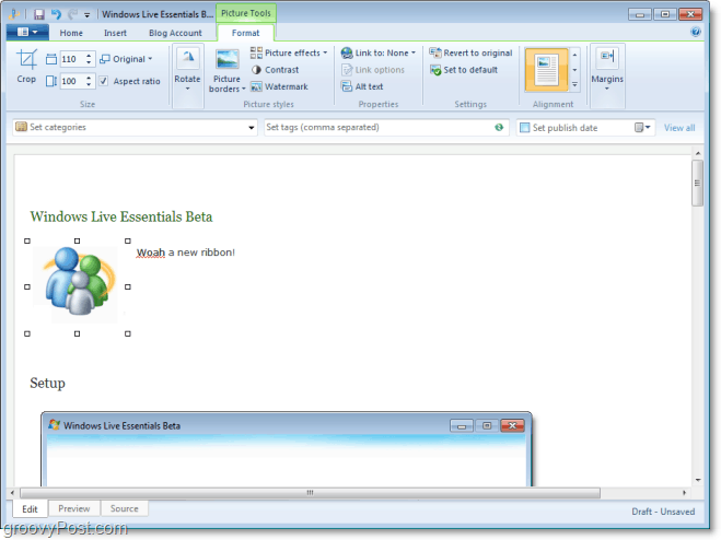 Zagnana in pregledna različica različice Windows Live Essentials 2011
