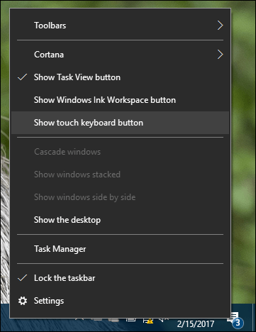 omogoči tipkovnico emoji Windows 10