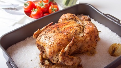 Kako kuhati piščanca v soli? 