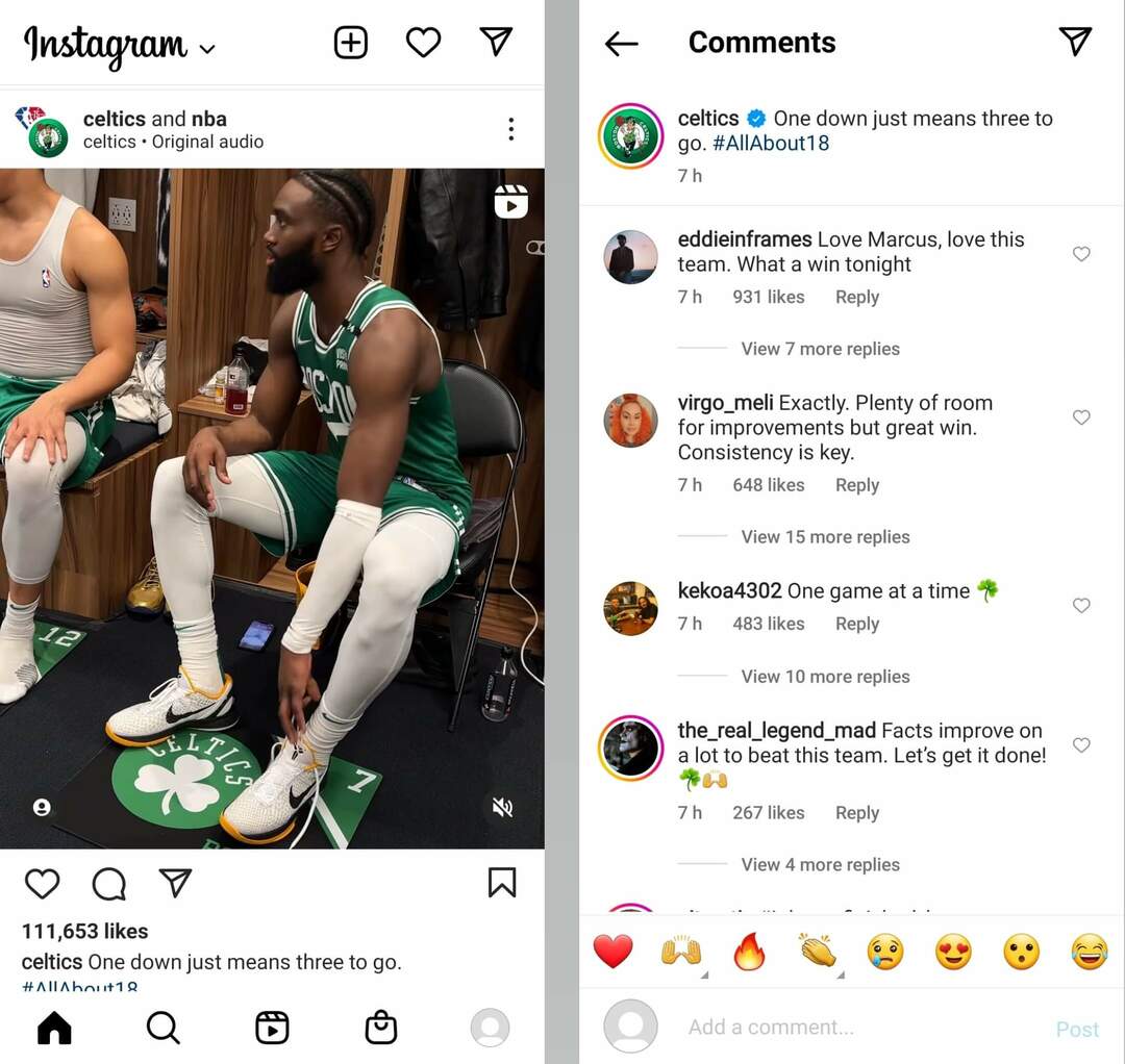 instagram-reel-celtics-pogovori-primer