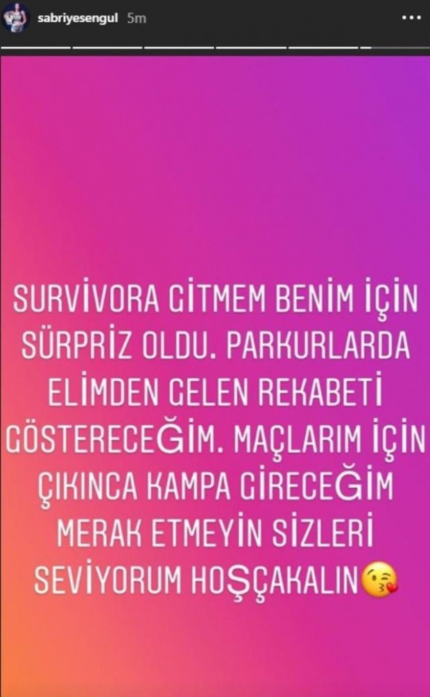 Sabriye Şengül je spet na Survivoru!
