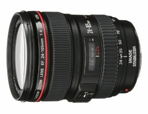Objektiv Canon EF 24 - 105 mm f / 4L je USM