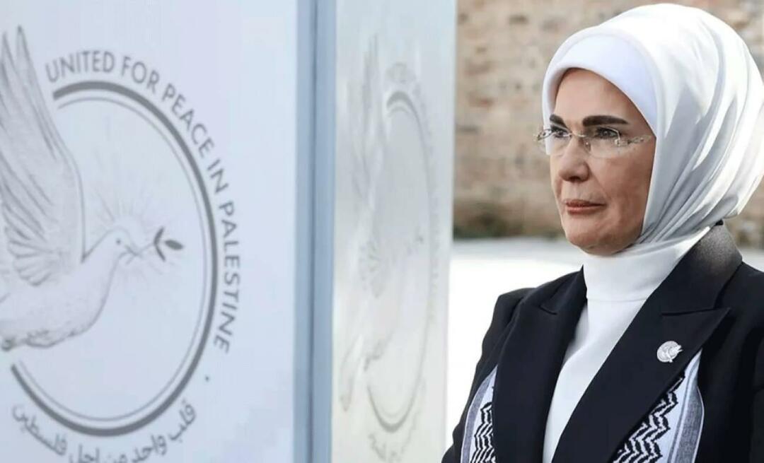 Globalni klic prve dame Erdoğan! "Pozivamo mednarodno skupnost k ukrepanju"