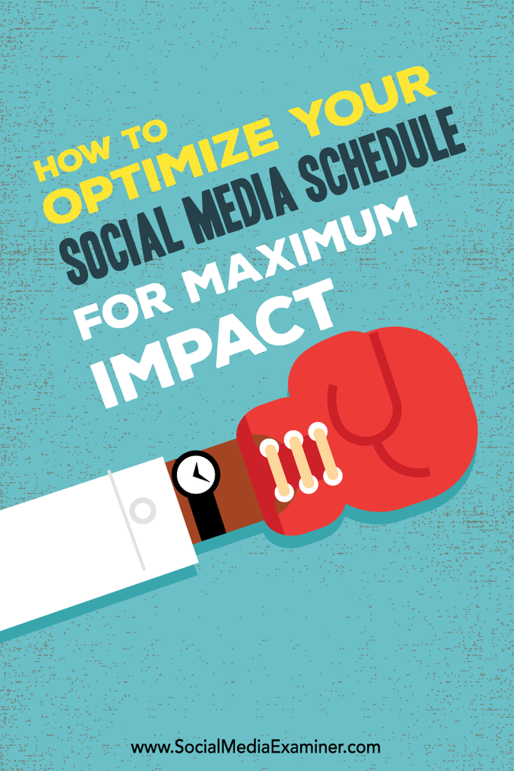 Kako optimizirati svoj urnik družabnih omrežij za največji učinek: Izpraševalec socialnih medijev