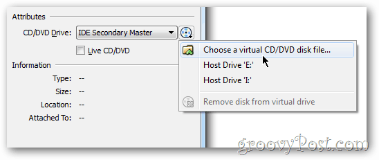 Okno 8 datotek za namestitev VirtualBoxa