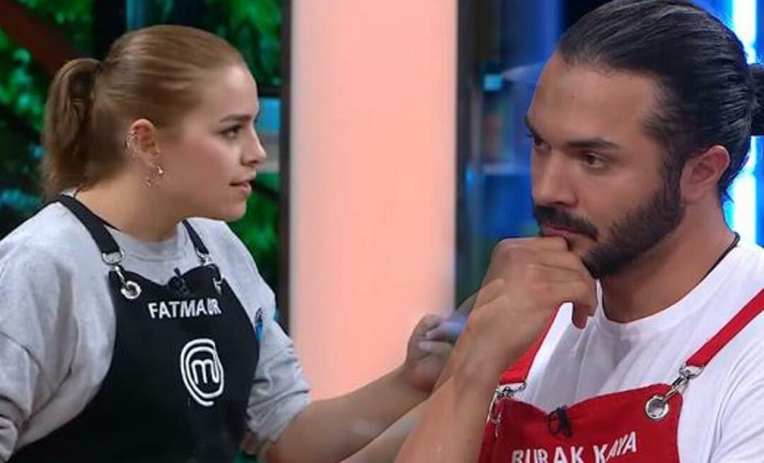 Fatma Nur in Burak Kaya sta se spopadla v MasterChef Turkey: Tako nespoštljiv si!