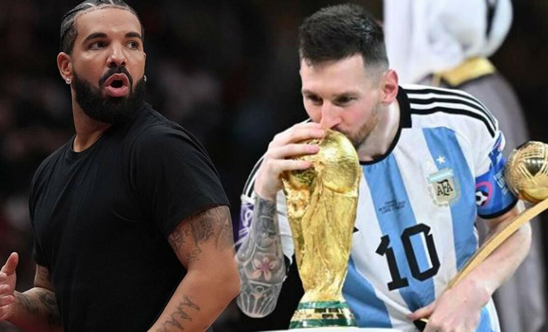 Drake je stavil na tekmo Argentina-Francija, da bo izgubil 1 milijon dolarjev