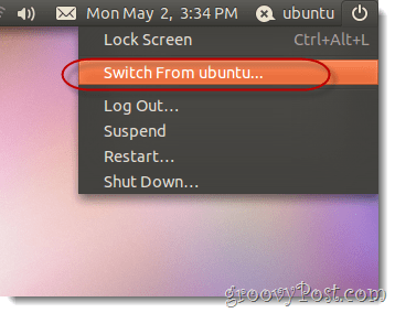 preklopite obrazec ubuntu