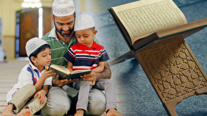 Kako otroke naučiti molitve in Kur'ana? Verska vzgoja otrok ...