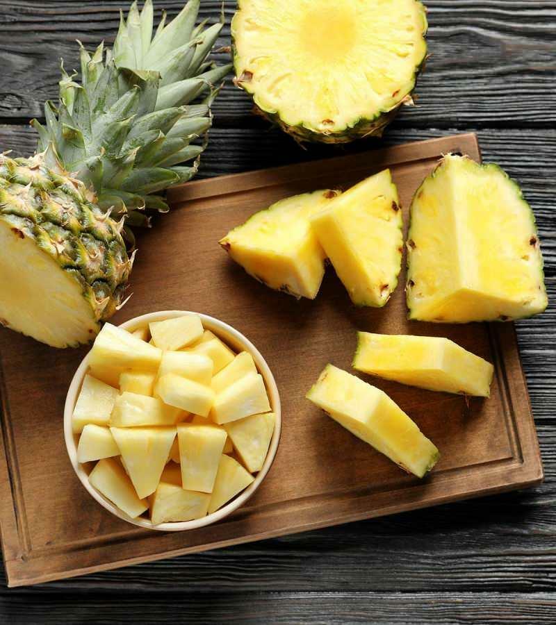 kako izbrati dober ananas