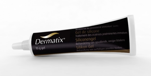 Kaj počne silikonski gel Dermatix? 
