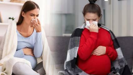 Kaj sta prehlad in gripa koristna za nosečnice? Saracoglu
