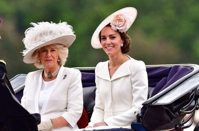 Angleški kralj III. Charlesova žena Camilla in Kate Middleton