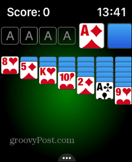 apple watch game solitaire