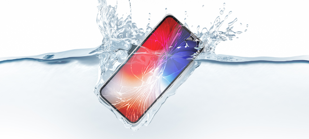iPhone v vodi
