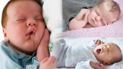 Pozicije za hospitalizacijo pri dojenčkih! Kako se odloži novorojenček? Z obrazom navzdol ali nazaj ...