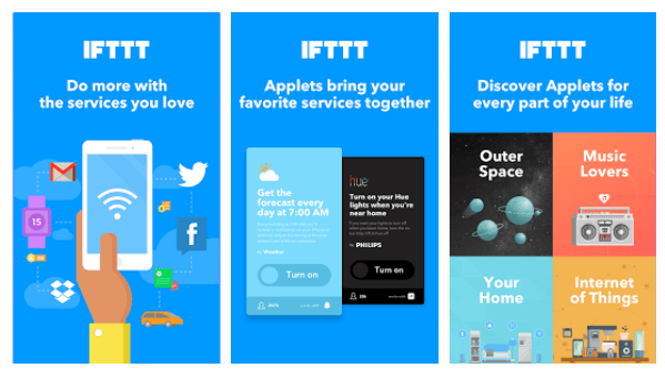 IFTTT-ovi novi apleti združujejo vaše najljubše storitve in ustvarjajo nove izkušnje.