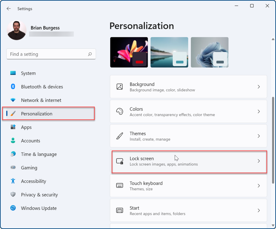 fotografije za zaklepanje zaslona za personalizacijo kot ohranjevalnik zaslona v sistemu Windows
