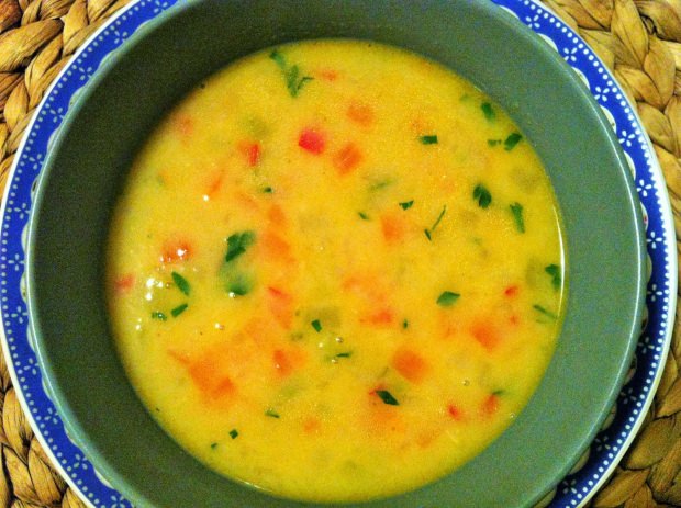 začinjena zelenjavna juha