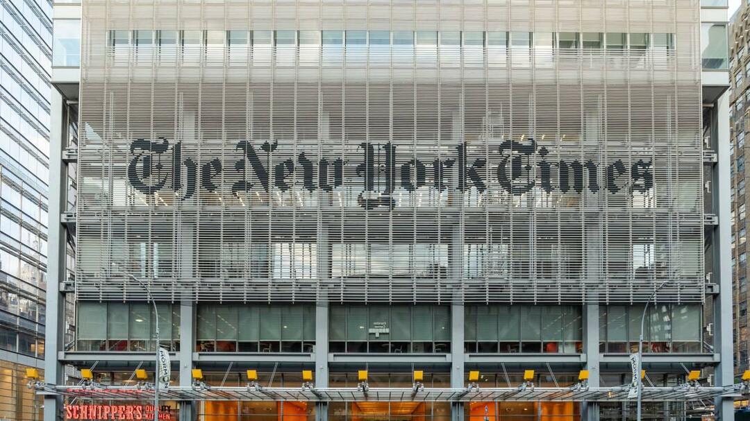 New York Times se sooča z resnimi odzivi zaradi svojega poročanja o vojni med Izraelom in Gazo