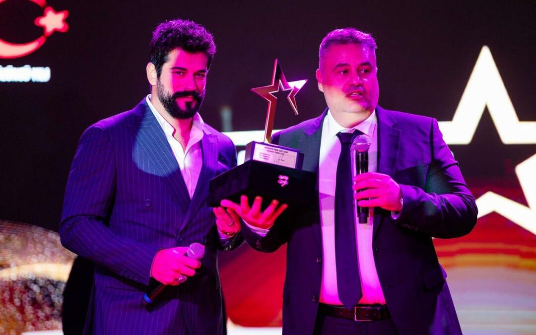 Burak Özçivit Evropske nagrade za najboljše dosežke