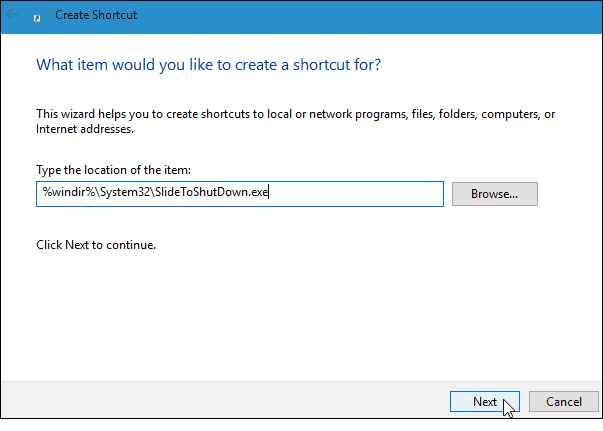 Potisnite, da izklopite računalnik z operacijskim sistemom Windows 10, kot Windows Phone