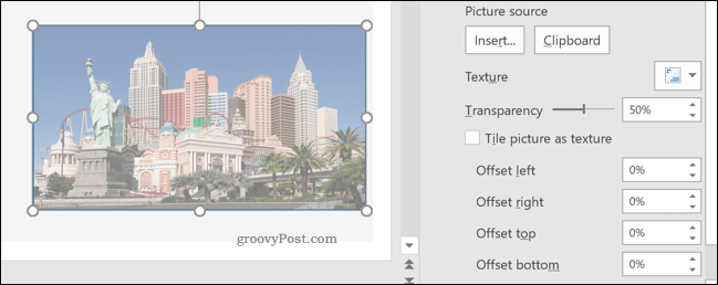 Primer pregledne slike v programu PowerPoint