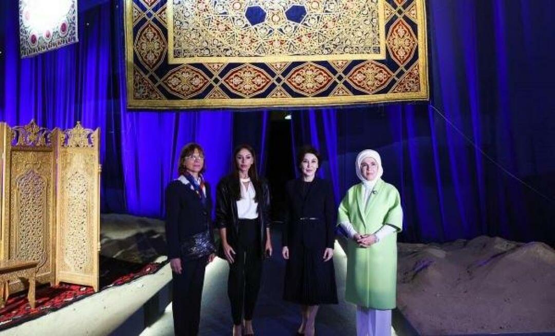 Prva dama Erdoğan se je zahvalila Ziroat Mirziyoyevi, ženi uzbekistanskega predsednika