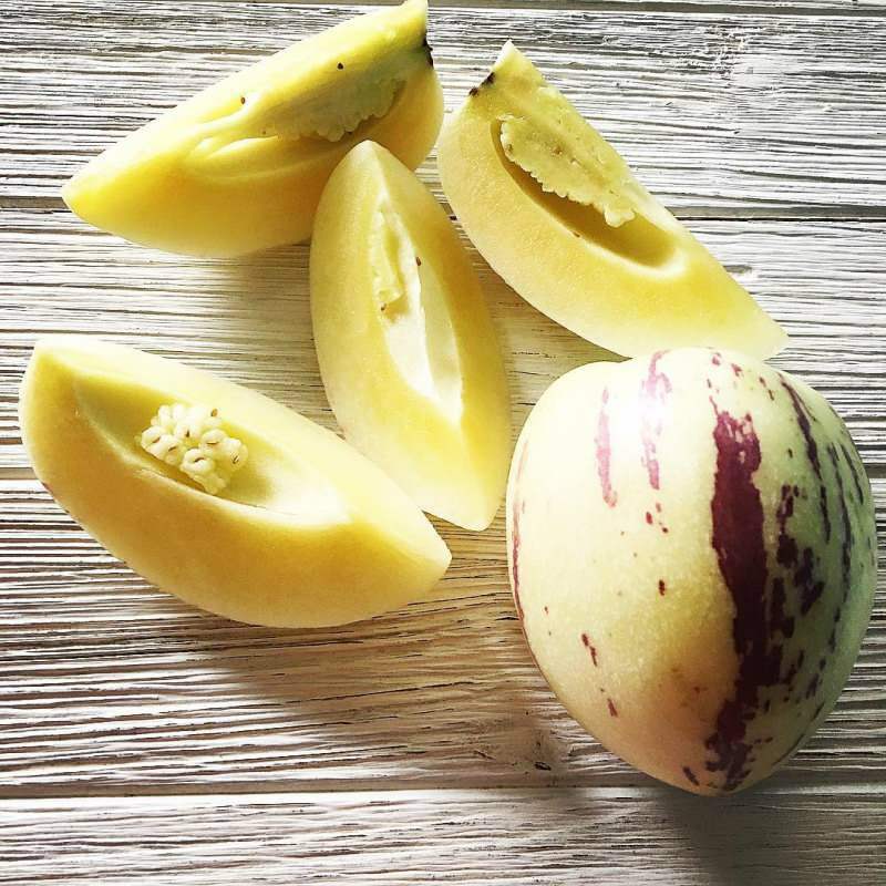Kakšne so prednosti pepinovega sadja? Je poraba sadja in izguba sadja Pepino