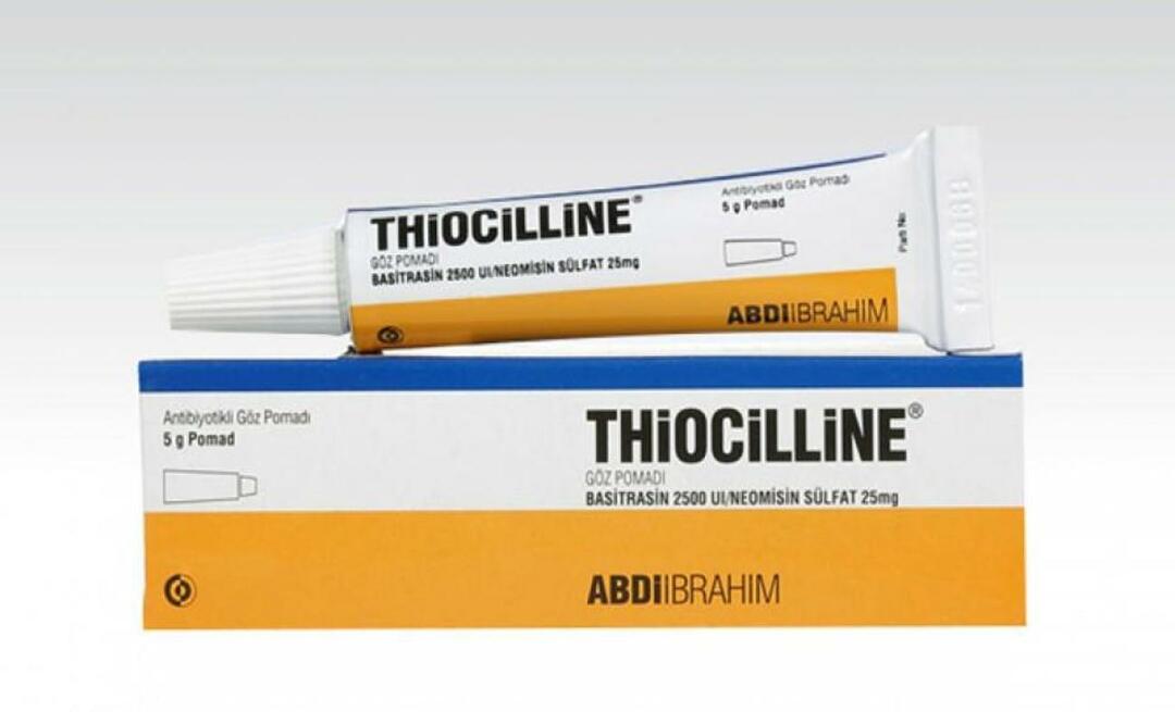 Kaj je Thiocillin, za kaj se uporablja, kaj deluje? Tiocilin krema 2023 cena
