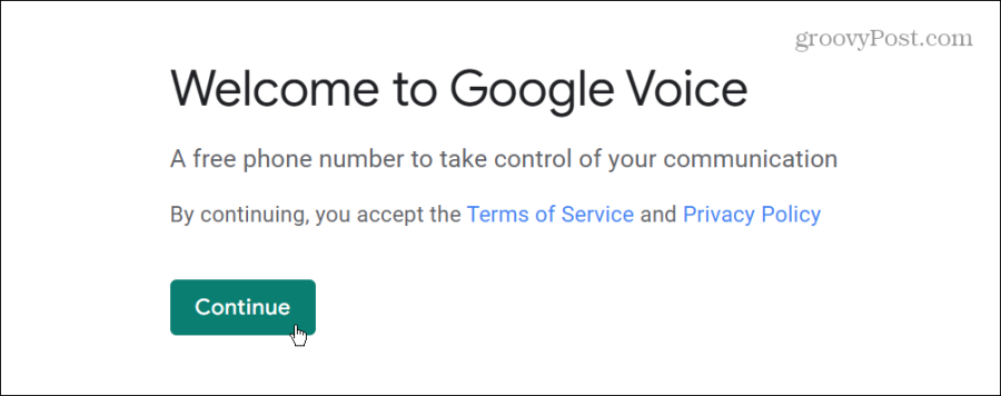 dobrodošli v Google Voice