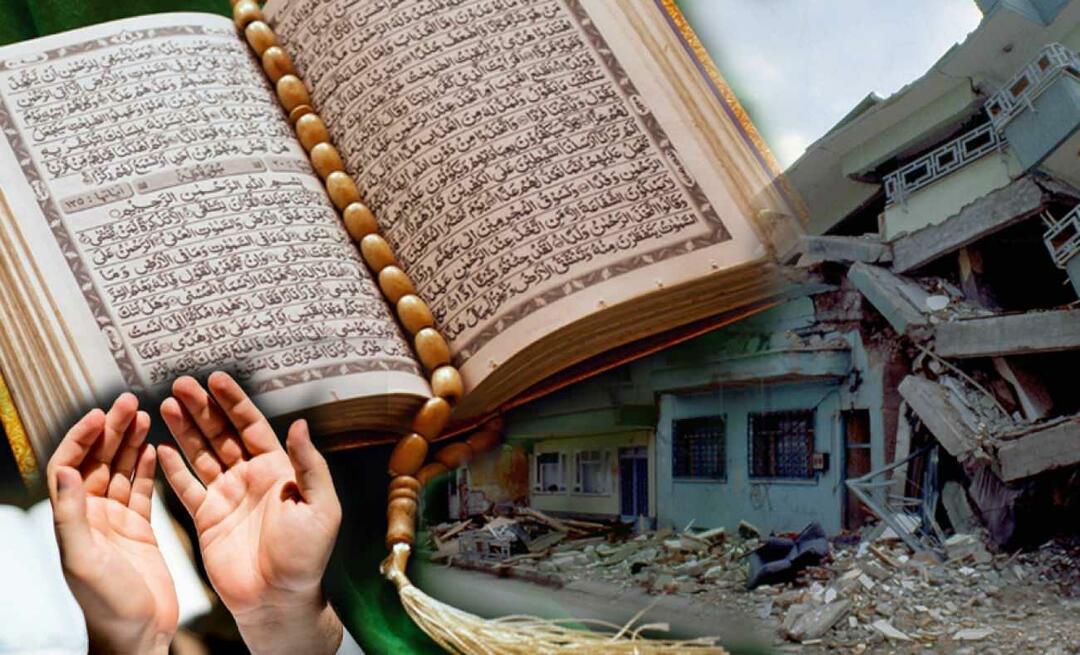 Kateri so verzi o potresu v Koranu? Kaj kaže pogostost potresov?