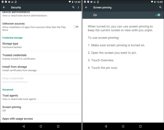 Zakleni Android 5.0 Lollipop na samo eno aplikacijo z zaslonom