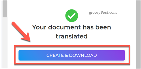 Shranjevanje prevedene datoteke PDF s pomočjo DeftPDF