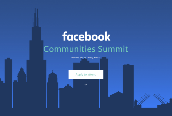 Facebook bo 22. in 23. junija v Chicagu gostil prvi vrh skupnosti Facebook.