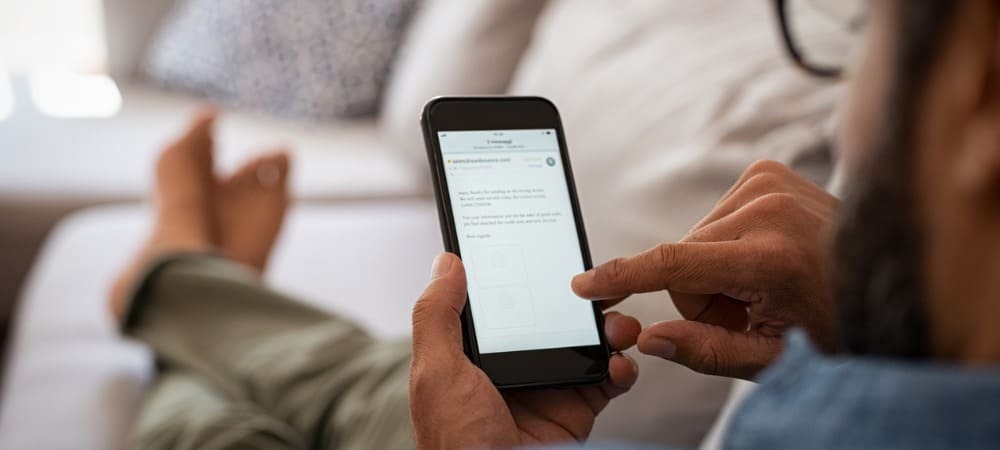 Kako preklicati pošiljanje e-pošte na iPhone ali iPad