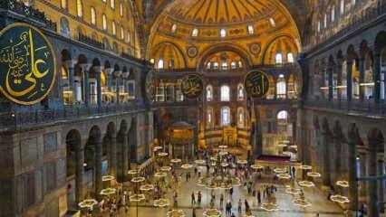 To je bilo prvič v zgodovini Agia Sophia! Azan zveni v mošeji po 89 letih
