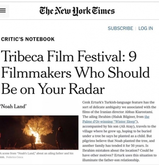 Članek New York Times Noah's Hill