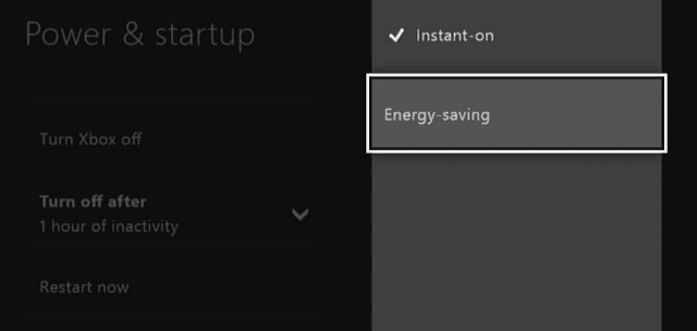 Xbox One Nasvet: Omogočite način varčevanja z energijo